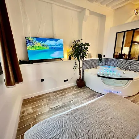 Le Corneille - Jacuzzi, Sauna & Parking Par Atypique Apartman Rouen