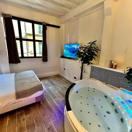 Le Corneille - Jacuzzi, Sauna & Parking Par Atypique Apartman Rouen