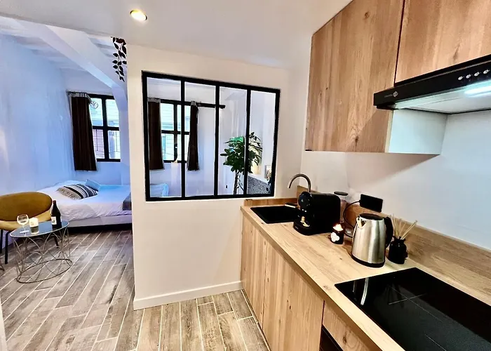 Le Corneille - Jacuzzi, Sauna&parking Par Atypique Appartement *